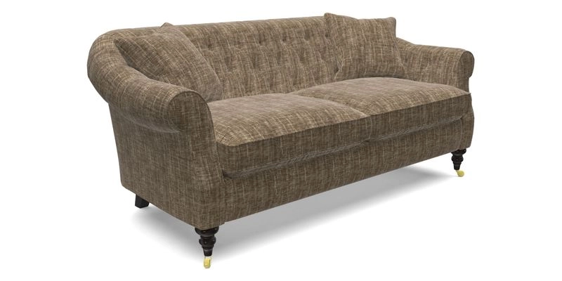 Abbotsbury 3 Seater Sofa in Linwood Omega Velvet Teal