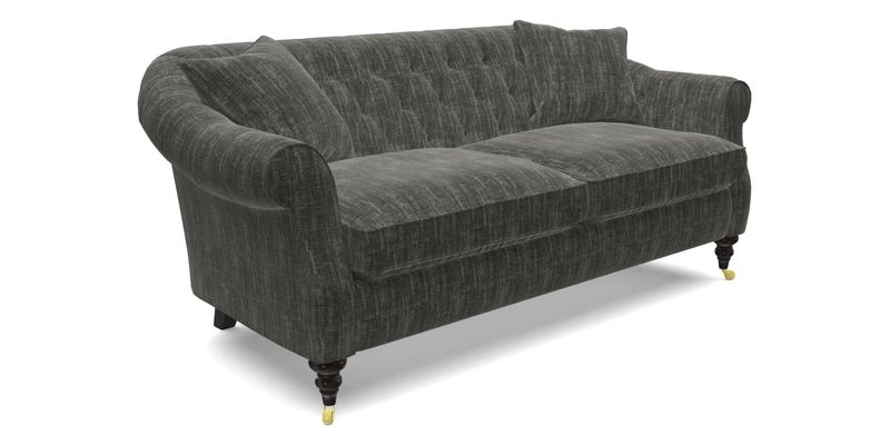 Abbotsbury 3 Seater Sofa in Linara Bison