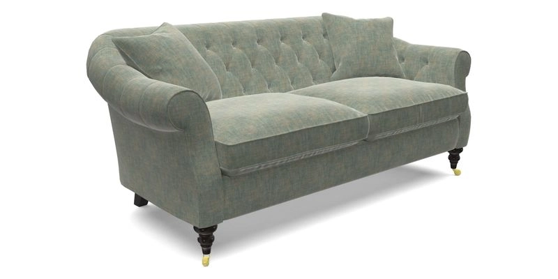 Abbotsbury 3 Seater Sofa in Linara Bison
