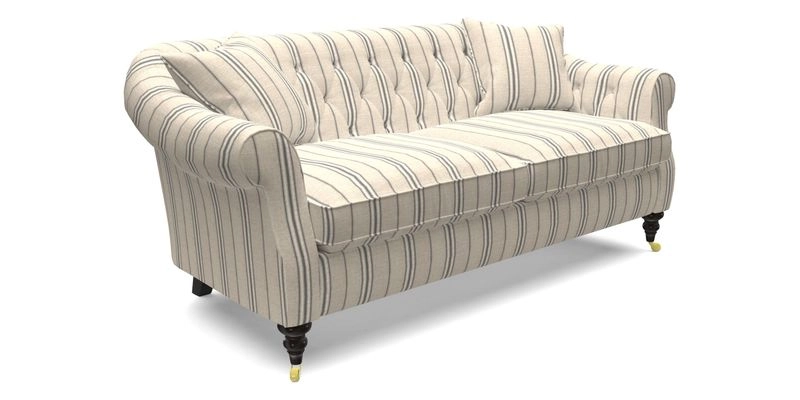 Abbotsbury 3 Seater Sofa in Linara Bison