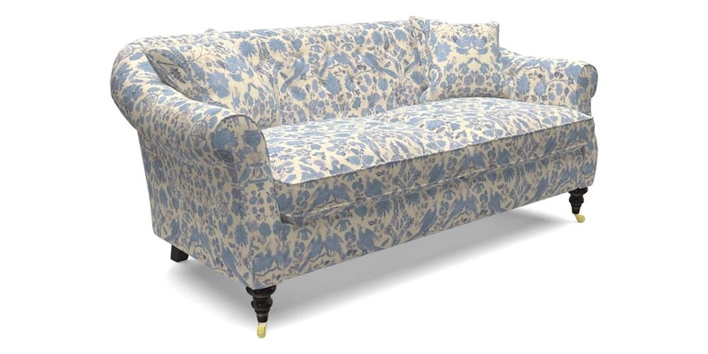 Abbotsbury 3 Seater Sofa in Linara Bison