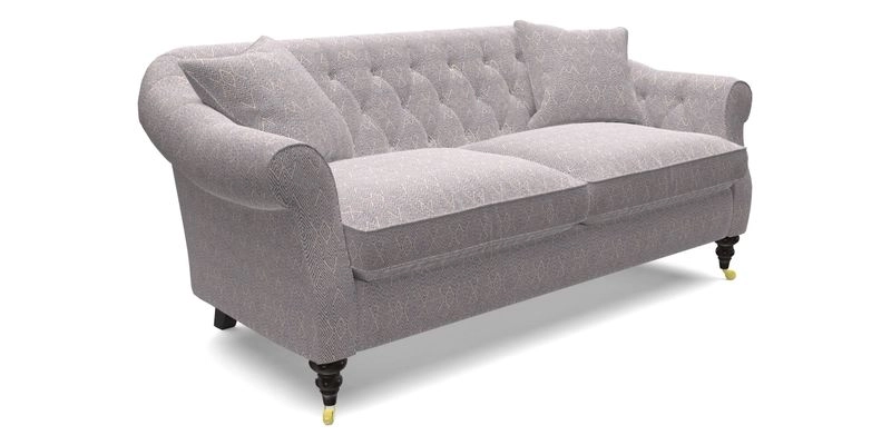 Abbotsbury 3 Seater Sofa in Linara Bison