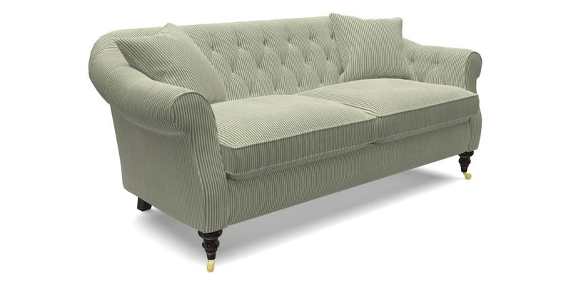 Abbotsbury 3 Seater Sofa in Linara Bison