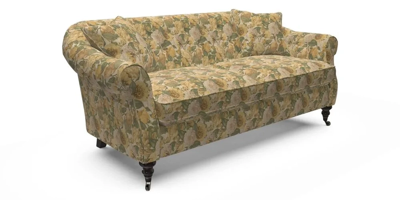 Abbotsbury 3 Seater Sofa in Linara Bison