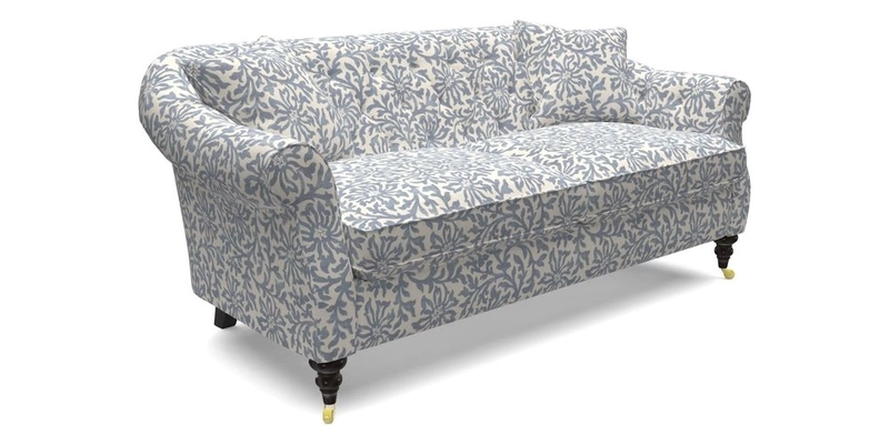 Abbotsbury 3 Seater Sofa in Linara Bison