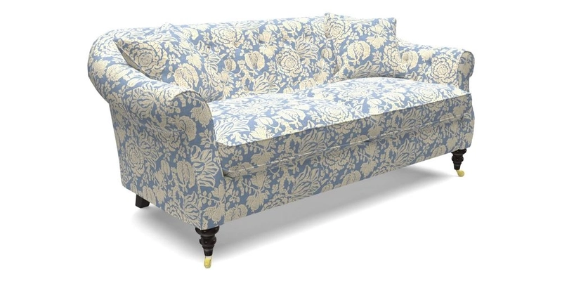 Abbotsbury 3 Seater Sofa in Linara Bison