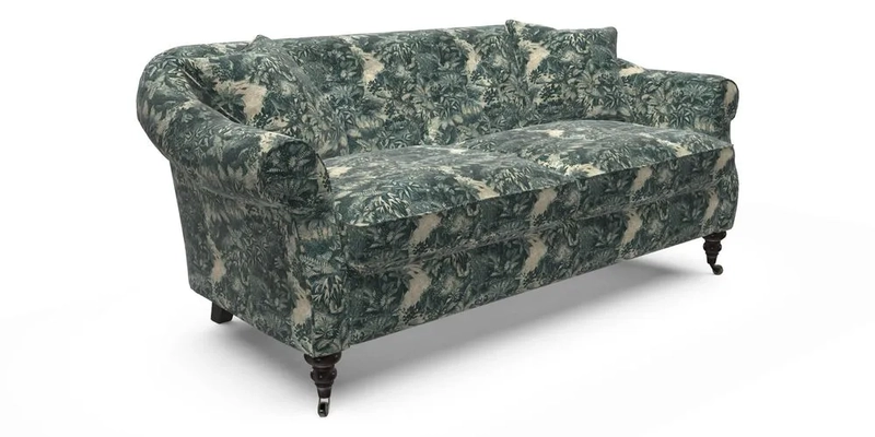 Abbotsbury 3 Seater Sofa in Linara Bison