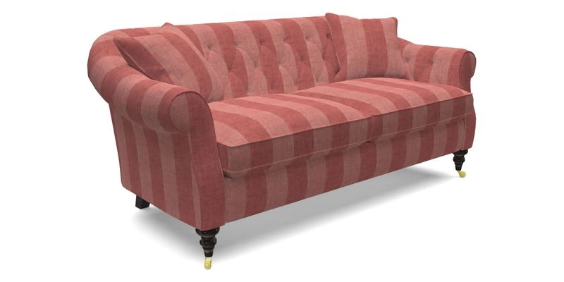 Abbotsbury 3 Seater Sofa in Linara Bison