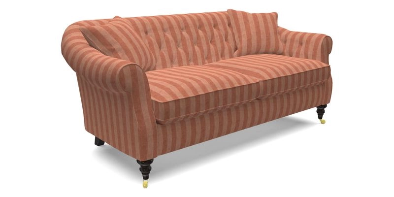 Abbotsbury 3 Seater Sofa in Linara Bison