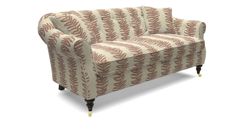 Abbotsbury 3 Seater Sofa in Linara Bison