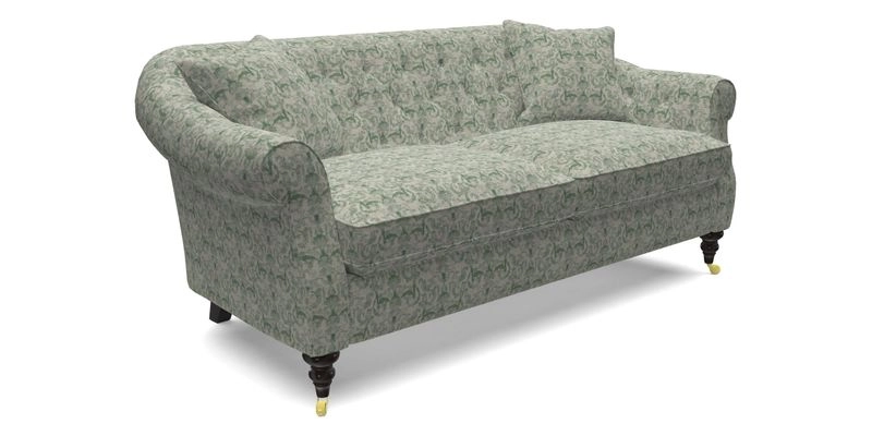 Abbotsbury 3 Seater Sofa in Linara Bison