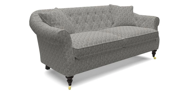 Abbotsbury 3 Seater Sofa in Linara Bison
