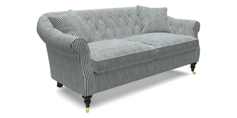 Abbotsbury 3 Seater Sofa in Linara Bison
