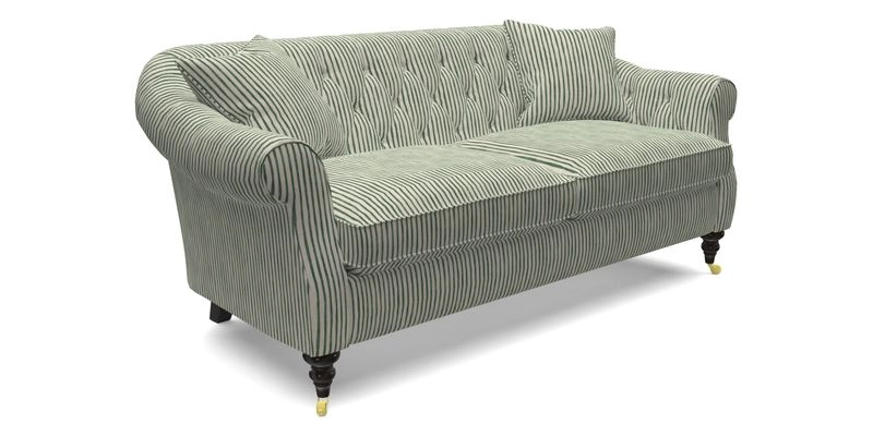Abbotsbury 3 Seater Sofa in Linara Bison