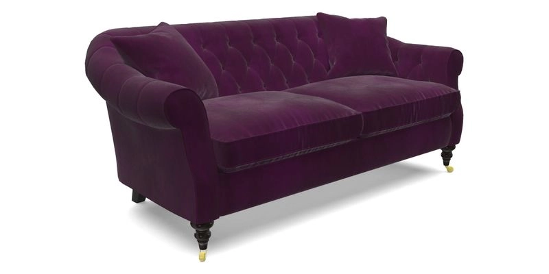 Abbotsbury 3 Seater Sofa in Linara Bison