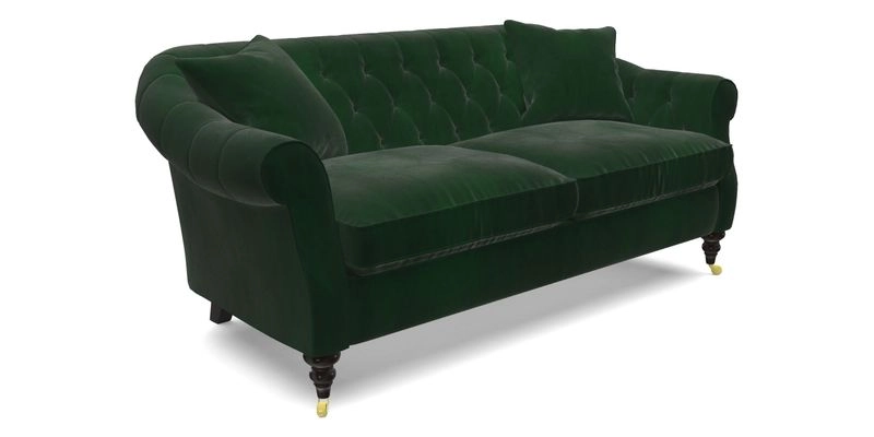 Abbotsbury 3 Seater Sofa in Linara Bison