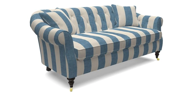 Abbotsbury 3 Seater Sofa in Linara Bison