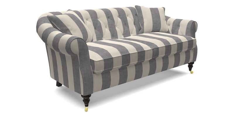 Abbotsbury 3 Seater Sofa in Linara Bison