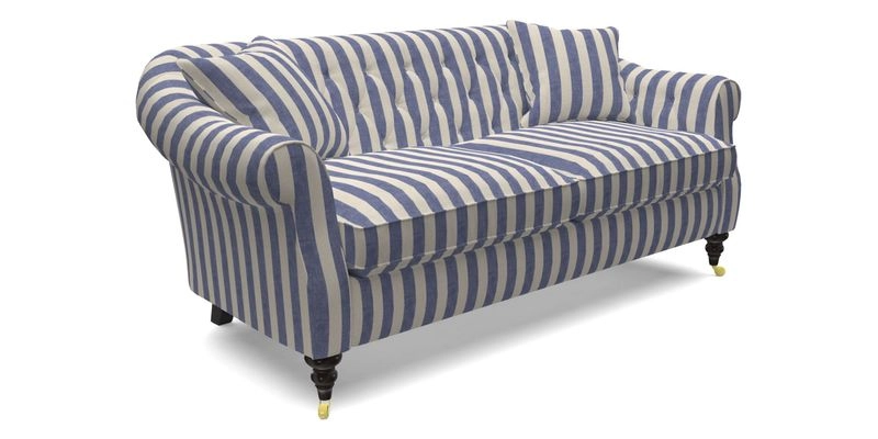 Abbotsbury 3 Seater Sofa in Linara Bison