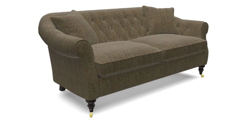 Abbotsbury 3 Seater Sofa in Linara Bison