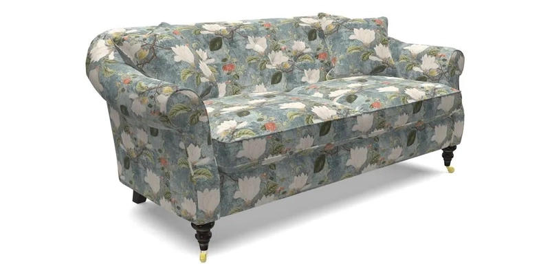 Abbotsbury 3 Seater Sofa in Linara Bison