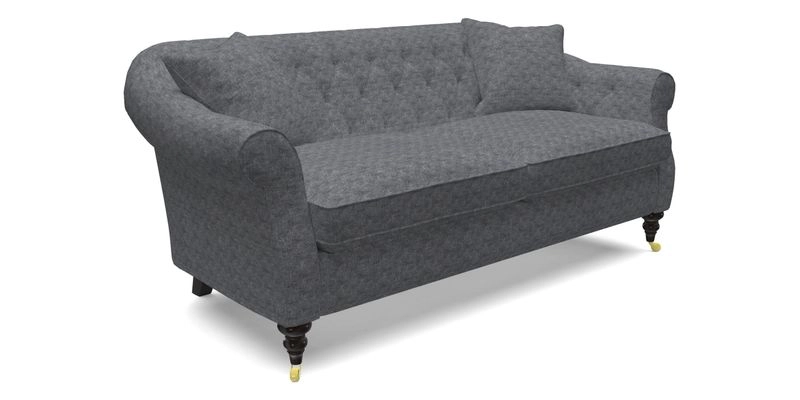 Abbotsbury 3 Seater Sofa in Linara Bison