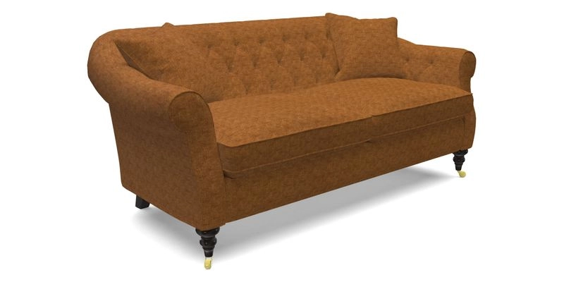 Abbotsbury 3 Seater Sofa in Linara Bison