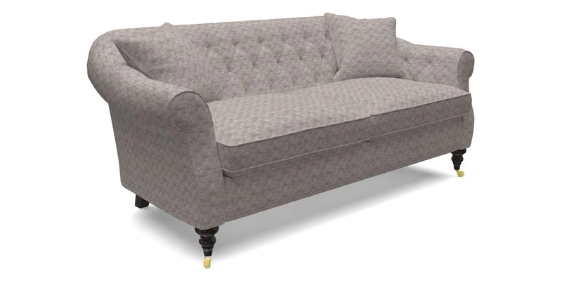 Abbotsbury 3 Seater Sofa in Linwood Omega Velvet Teal