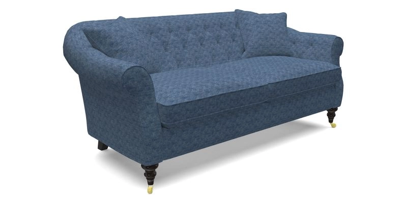 Abbotsbury 3 Seater Sofa in Linwood Omega Velvet Teal