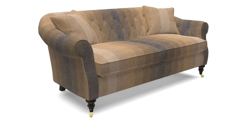 Abbotsbury 3 Seater Sofa in Linara Bison