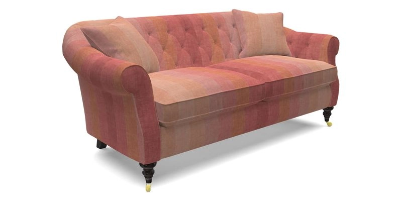 Abbotsbury 3 Seater Sofa in Linara Bison