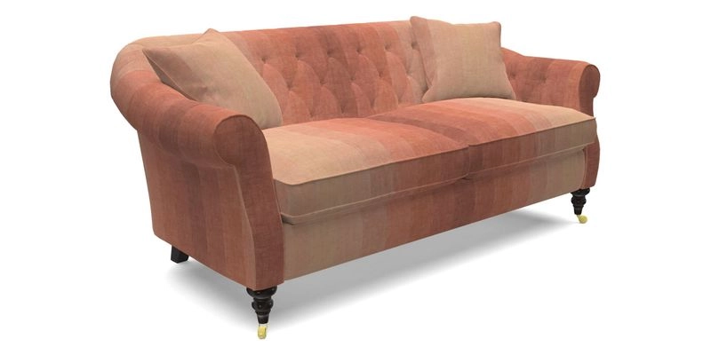 Abbotsbury 3 Seater Sofa in Linara Bison