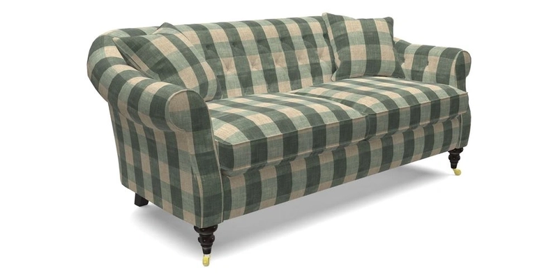 Abbotsbury 3 Seater Sofa in Linara Bison