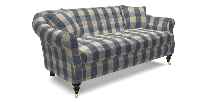 Abbotsbury 3 Seater Sofa in Linara Bison
