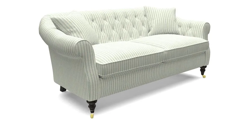 Abbotsbury 3 Seater Sofa in Linara Bison