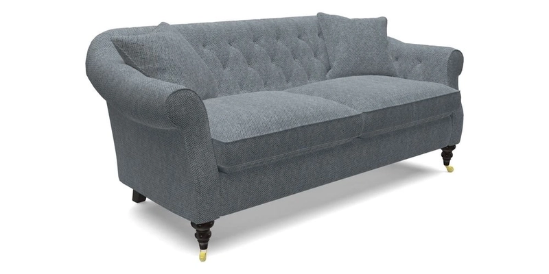 Abbotsbury 3 Seater Sofa in Linara Bison