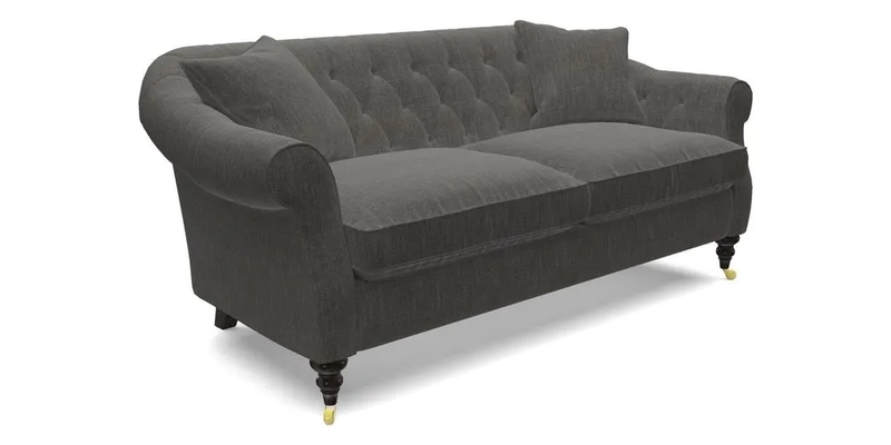 Abbotsbury 3 Seater Sofa in Linara Bison