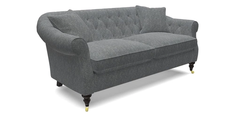 Abbotsbury 3 Seater Sofa in Linara Bison