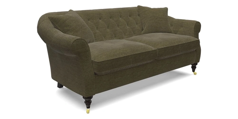 Abbotsbury 3 Seater Sofa in Linara Bison