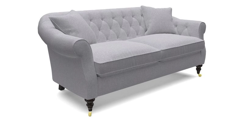 Abbotsbury 3 Seater Sofa in Linara Bison