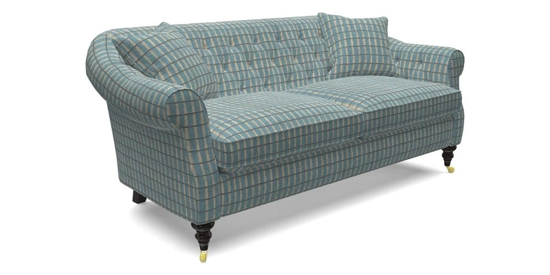 Abbotsbury 3 Seater Sofa in Linara Bison