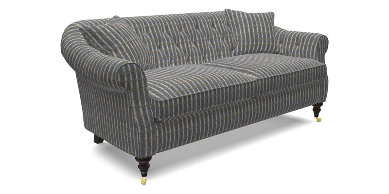 Abbotsbury 3 Seater Sofa in Linara Bison