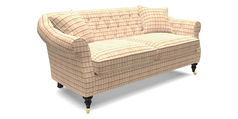 Abbotsbury 3 Seater Sofa in Linwood Omega Velvet Teal