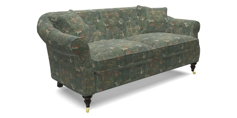 Abbotsbury 3 Seater Sofa in Linara Bison