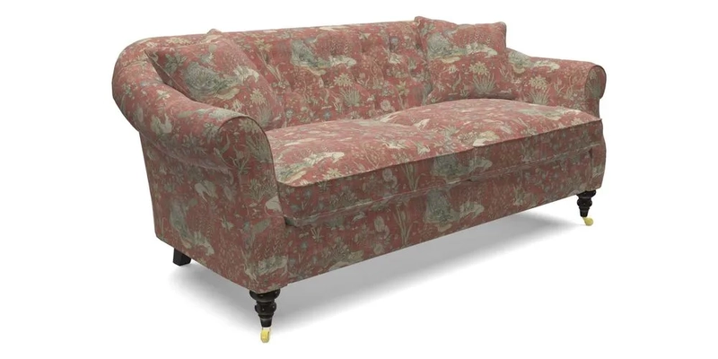 Abbotsbury 3 Seater Sofa in Linara Bison
