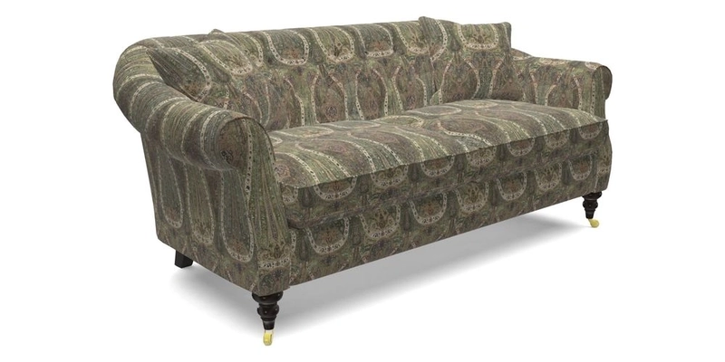 Abbotsbury 3 Seater Sofa in Linara Bison