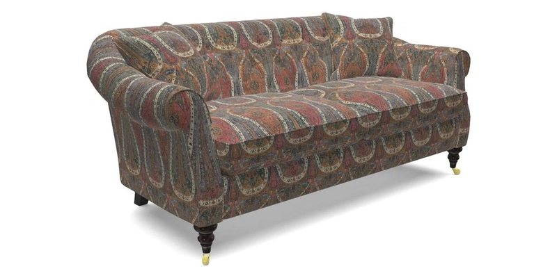 Abbotsbury 3 Seater Sofa in Linara Bison