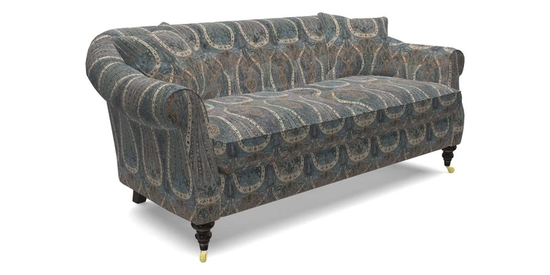 Abbotsbury 3 Seater Sofa in Linara Bison