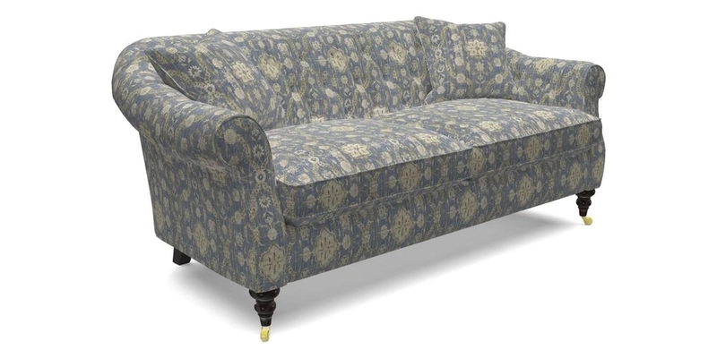Abbotsbury 3 Seater Sofa in Linara Bison