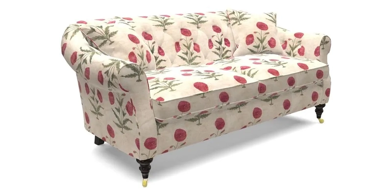 Abbotsbury 3 Seater Sofa in Linara Bison